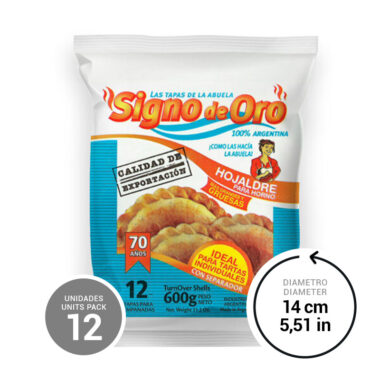 Turnover Shells for Baking Signo de Oro 21,16 oz.